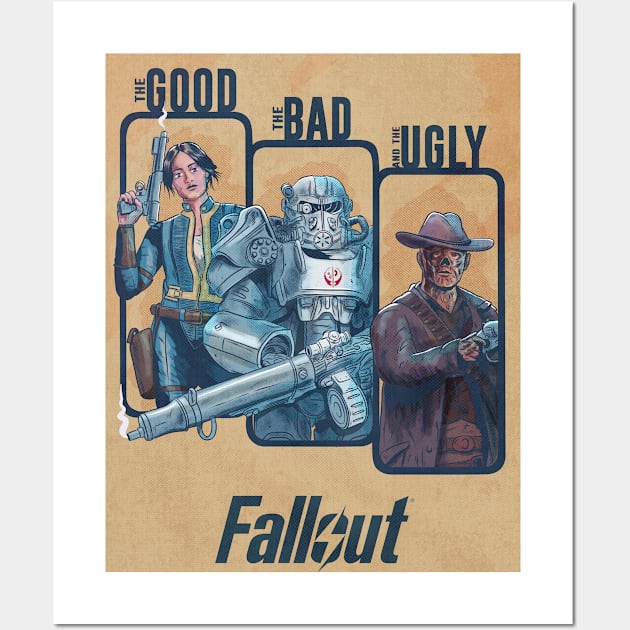 Fallout Wall Art by ribandcheese